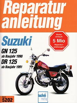 SUZUKI GN 125 DR 125 ab1990 Reparaturanleitung Reparatur Buch Wartung