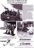 U.S. WWII Half-Track Mortar Carriers, Howitzers, Motor Carriages