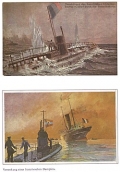 sterreichs Marine und Kste auf alten Postkarten