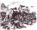 Schlacht bei Le Mans am 10. bis 12. Januar 1871 zwischen der ...