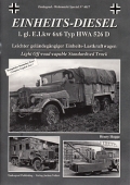 Einheits-Diesel - 1. gl. E. LKW 6X6 Typ HWA 526 D