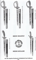 Katalog der Blankwaffen des Deutschen Reiches 1933-1945