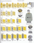Dienstgrade und Waffenfarben der Luftwaffe 1939 - 1945