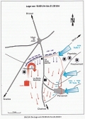 Die Schlacht bei Waterloo - La Belle Alliance am 18. Juni 1815