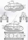 Gepanzerte polnische Armeefahrzeuge 1939
