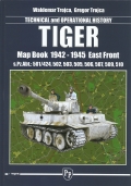 TIGER: Map Book 1942-1945 East Front - s.Pz.Abt.: 501/424, 502, 503, 505, 506, 507, 509, 510