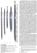 Das Fränkische Heer der Merowingerzeit, Teil 3: Beilwaffen, Sax, Stangen und Bogenwaffen